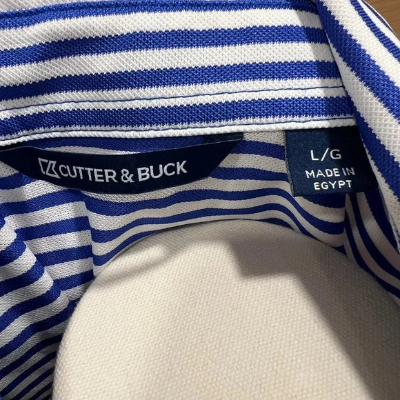 Cutter & Buck Mens Polo Shirt - Size Large - Picture 3 of 6